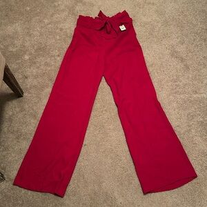 Express wide leg high rise trousers  NWT